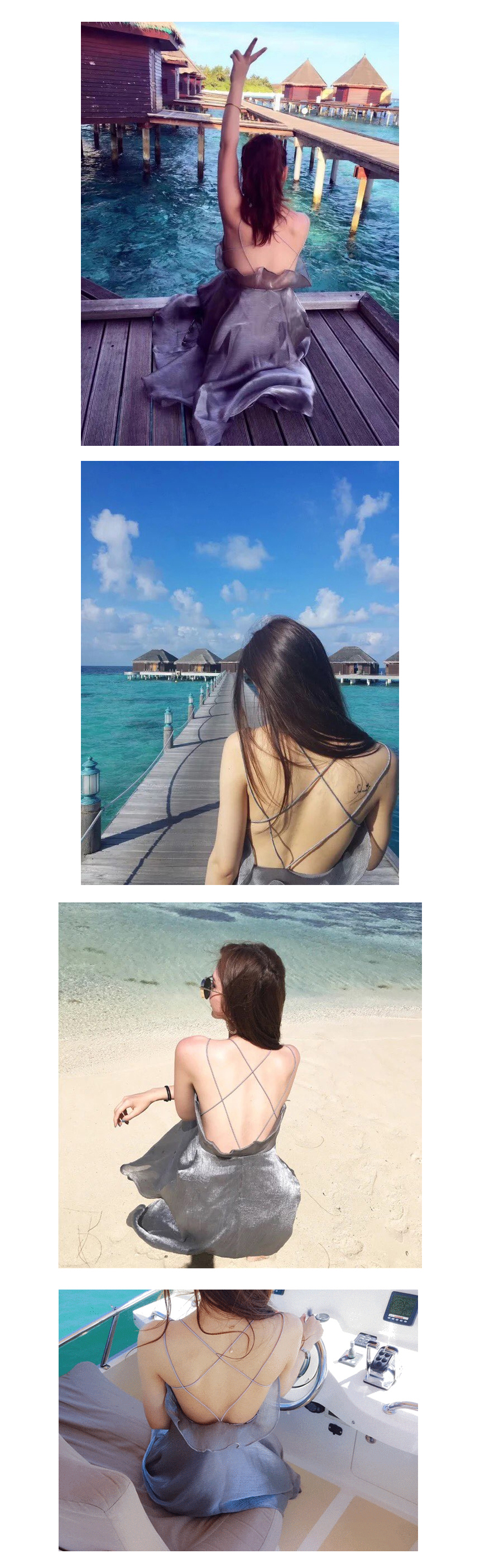 NEW FASHION LADY GIRL DRESS Popular Summer Beach D