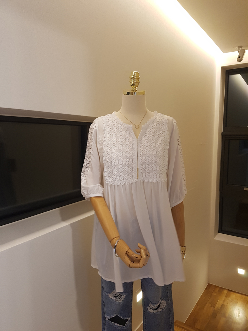 NEW FASHION LADY GIRL Blouse Summer Jane White Pun