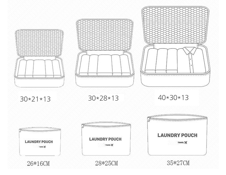 NEW TRAVEL STORAGE ORGANISER Travel Pouch Collecti