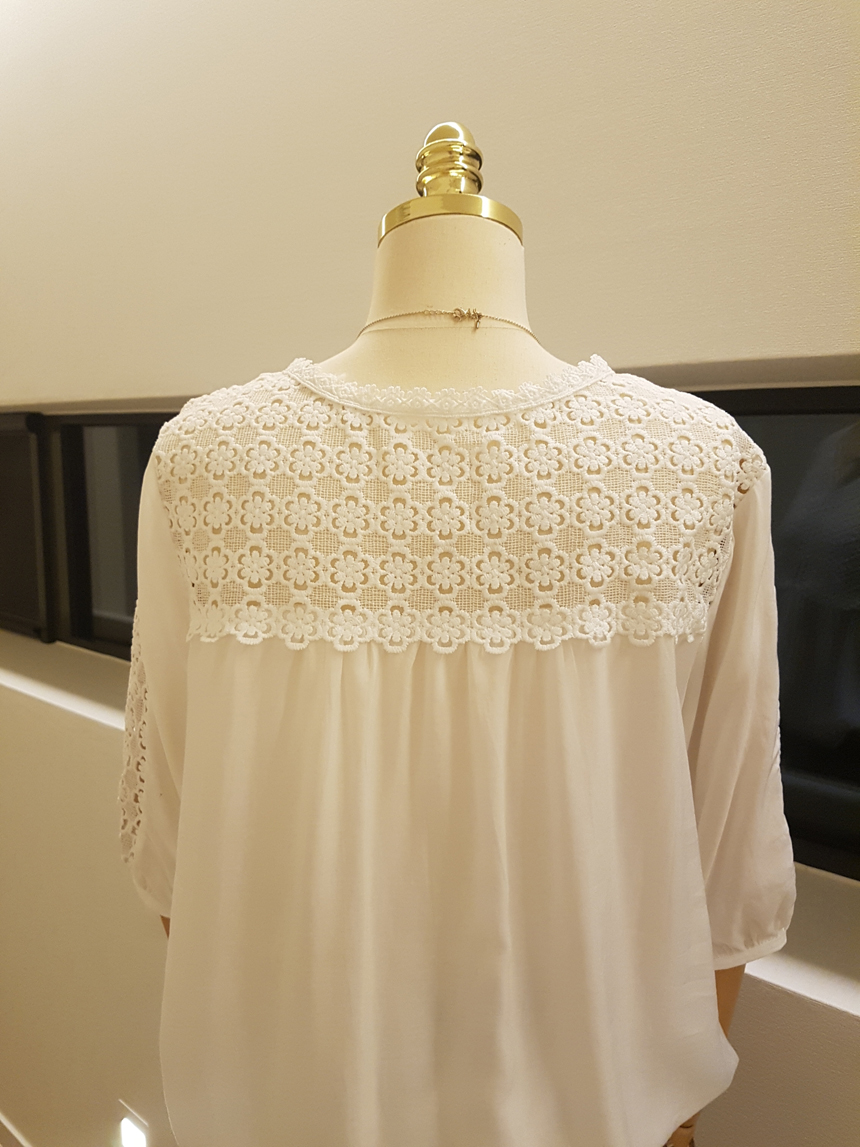 NEW FASHION LADY GIRL Blouse Summer Jane White Pun