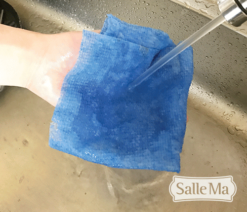 Scrubber Dish Washing Salad Semi-One Disposable 3 