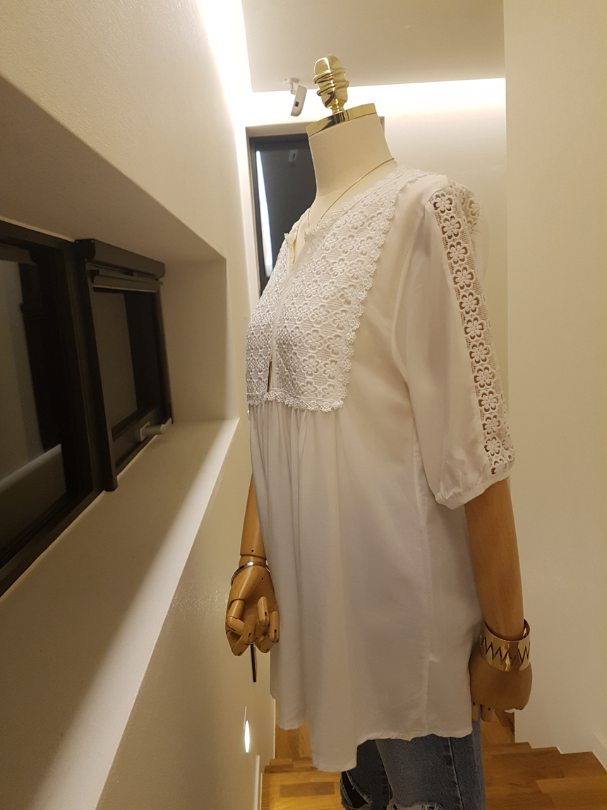 NEW FASHION LADY GIRL Blouse Summer Jane White Pun
