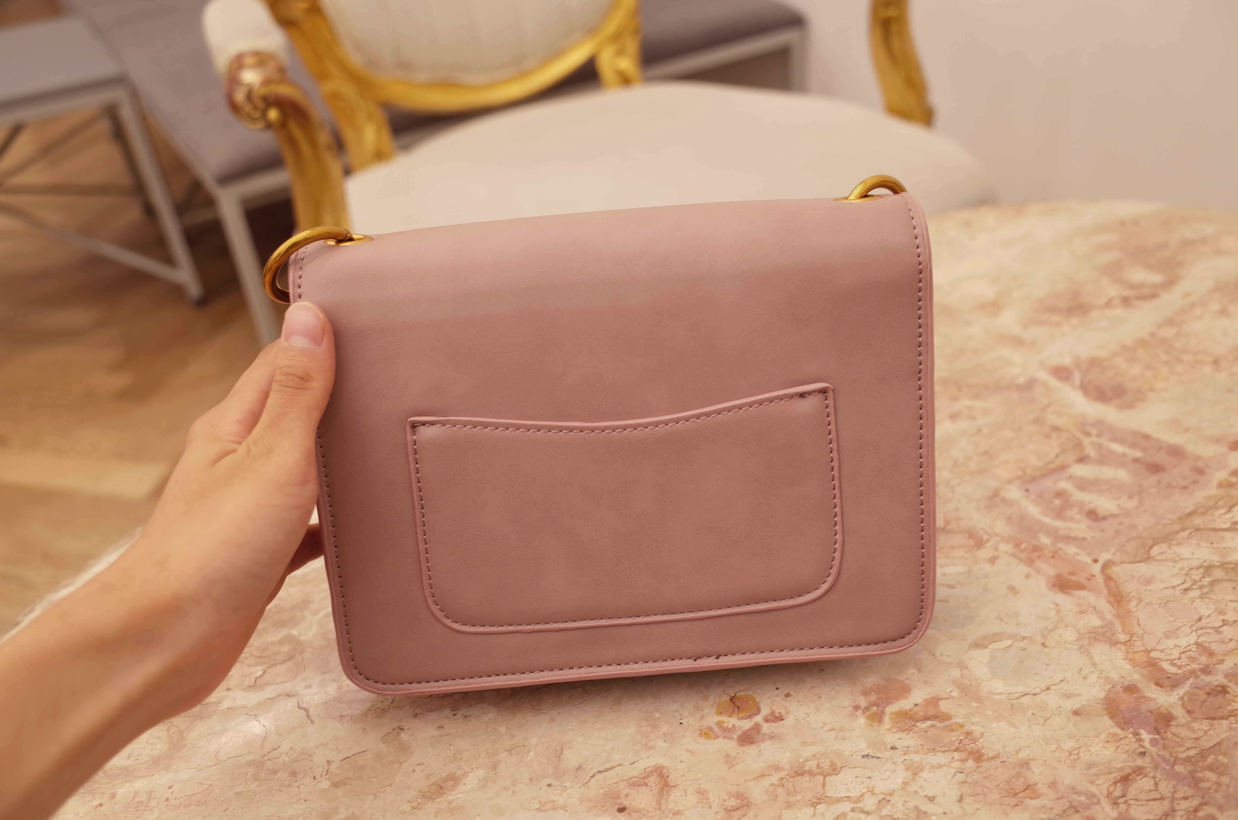 New Square Mini Cross Back Bag 4color Cheerful Viv