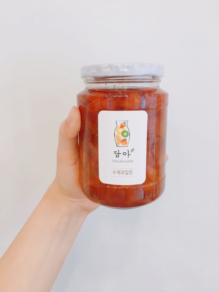 NEW HONEY CITRON TEA CHICKEN  Home-made fruit