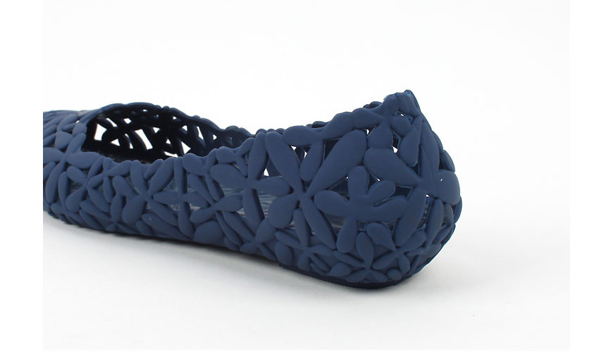 NEW WOMEN JELLY SHOES Punching flat jelly shoes Su