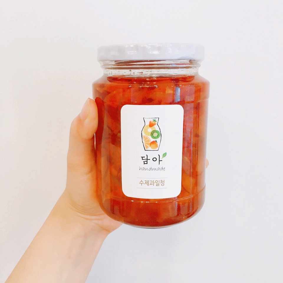 NEW HONEY CITRON TEA CHICKEN  Home-made fruit