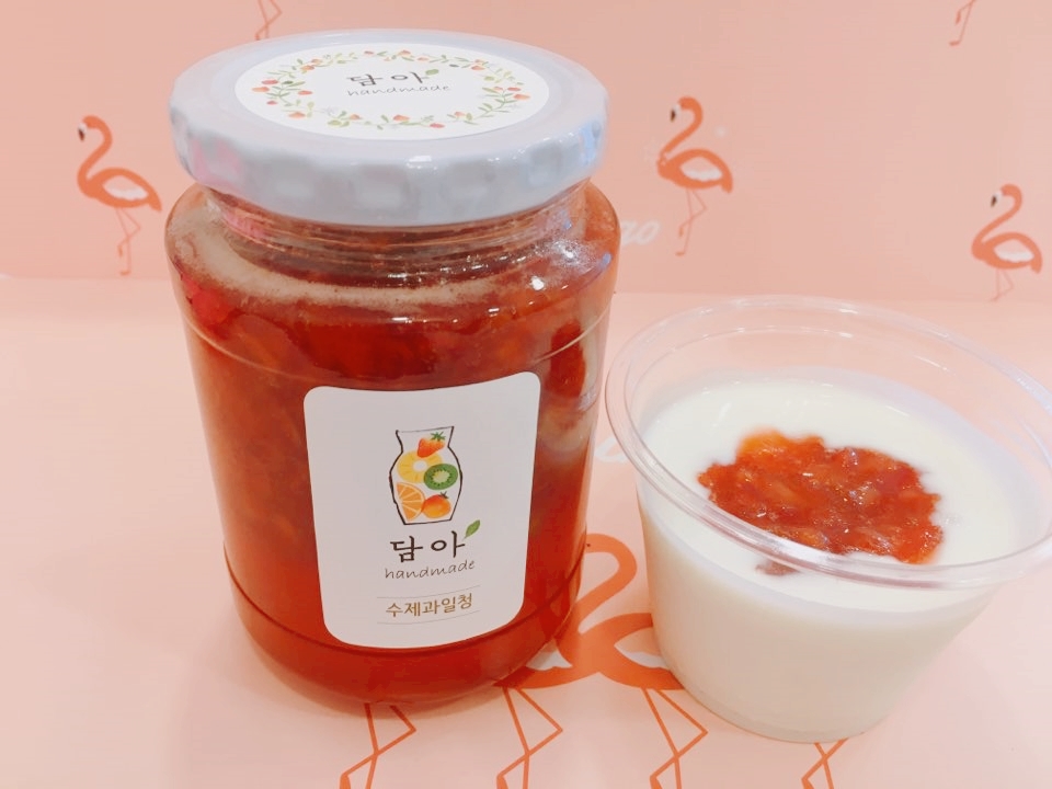 NEW HONEY CITRON TEA CHICKEN  Home-made fruit