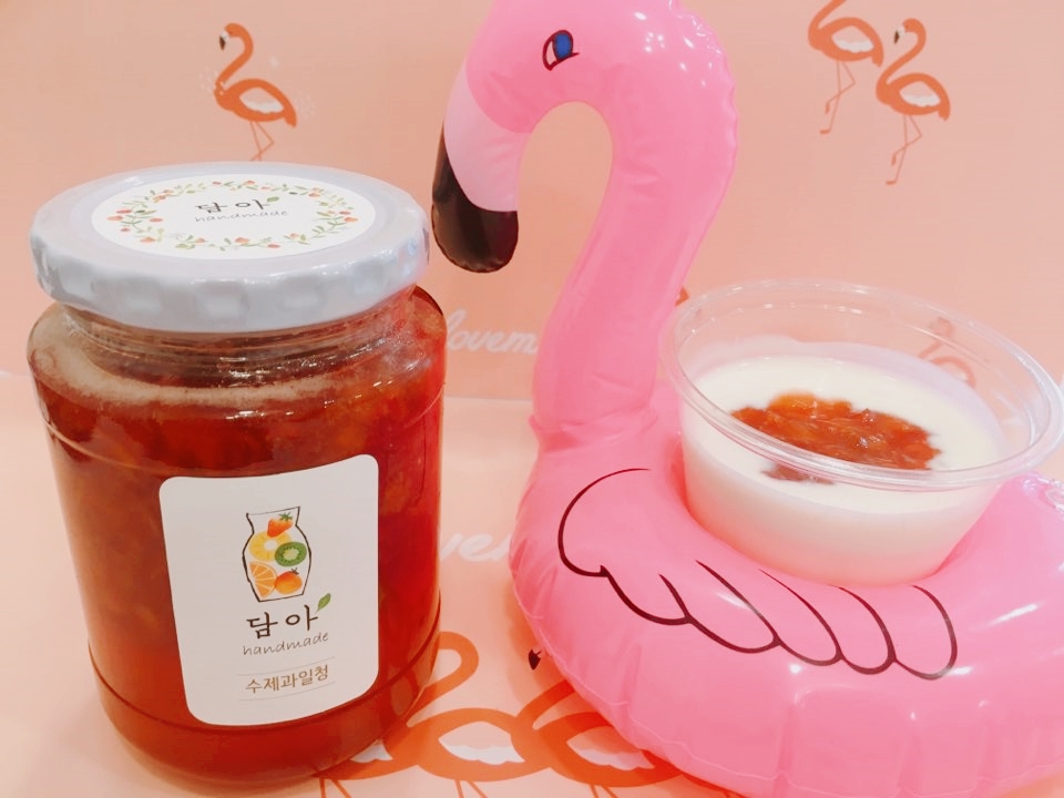 NEW HONEY CITRON TEA CHICKEN  Home-made fruit