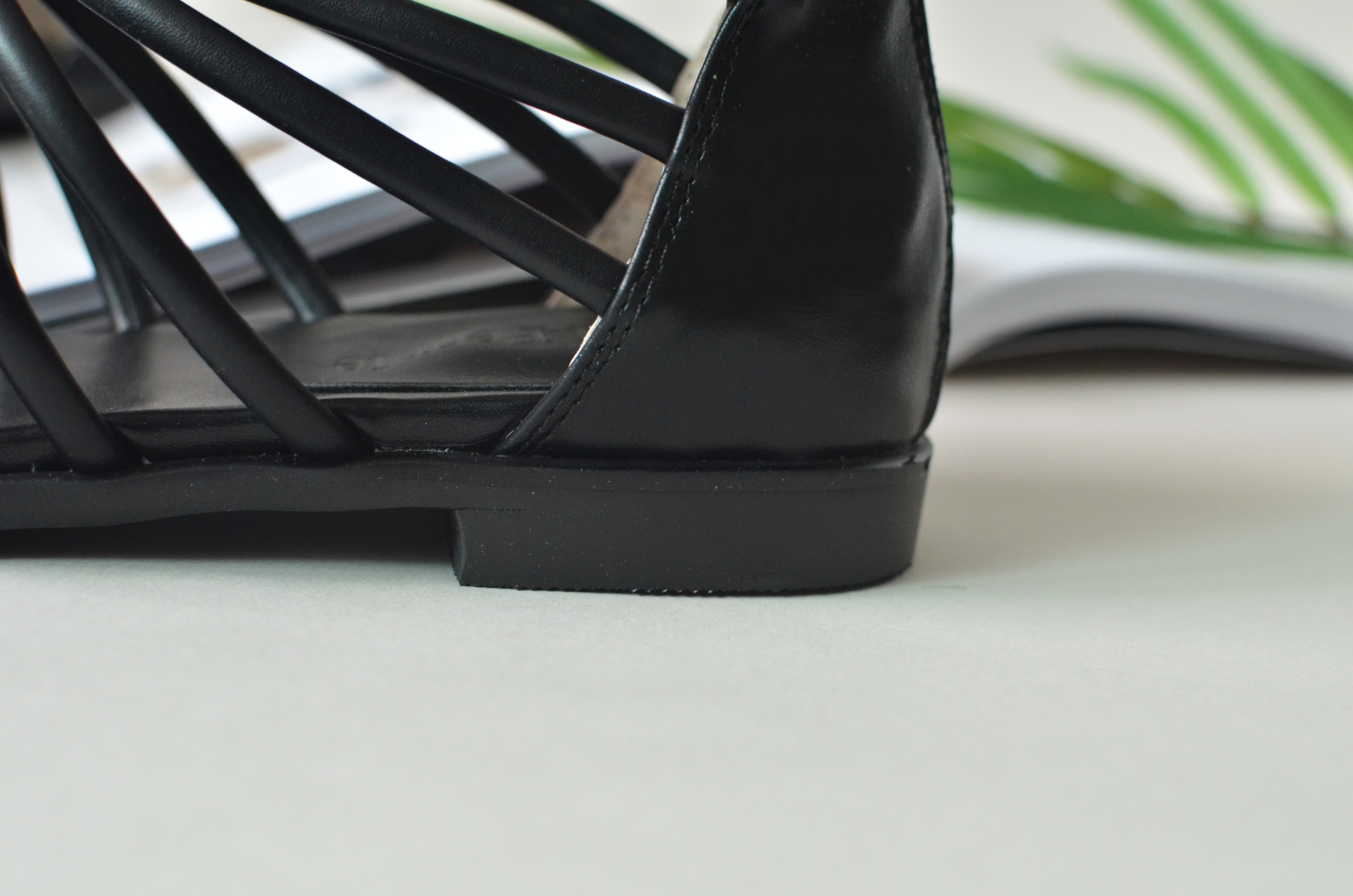 Women Heel Shoes Sandals Sugar Brown Lines Strap S