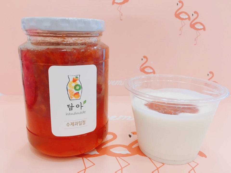 NEW HONEY CITRON TEA CHICKEN  Home-made fruit