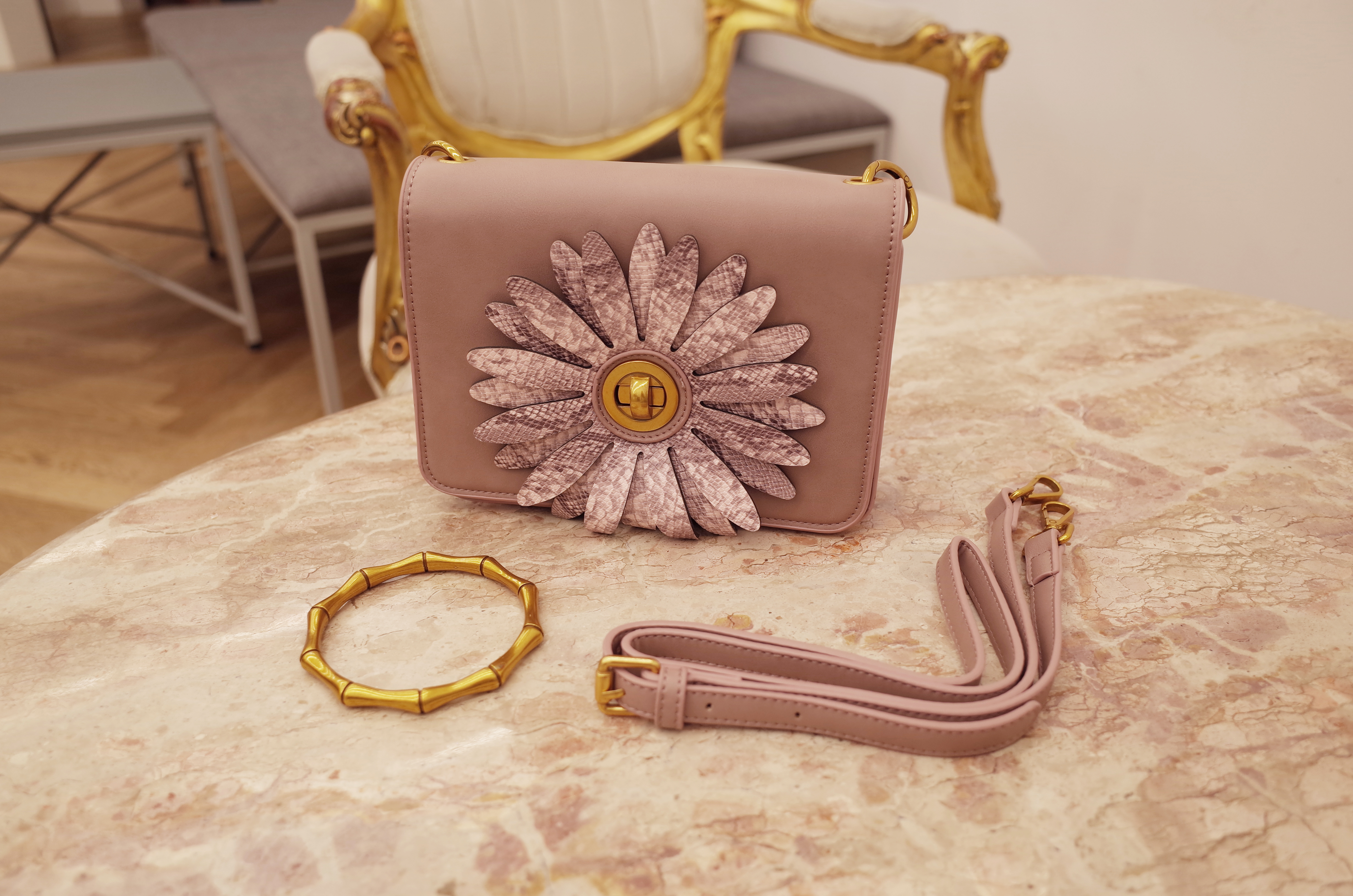 New Square Mini Cross Back Bag 4color Cheerful Viv