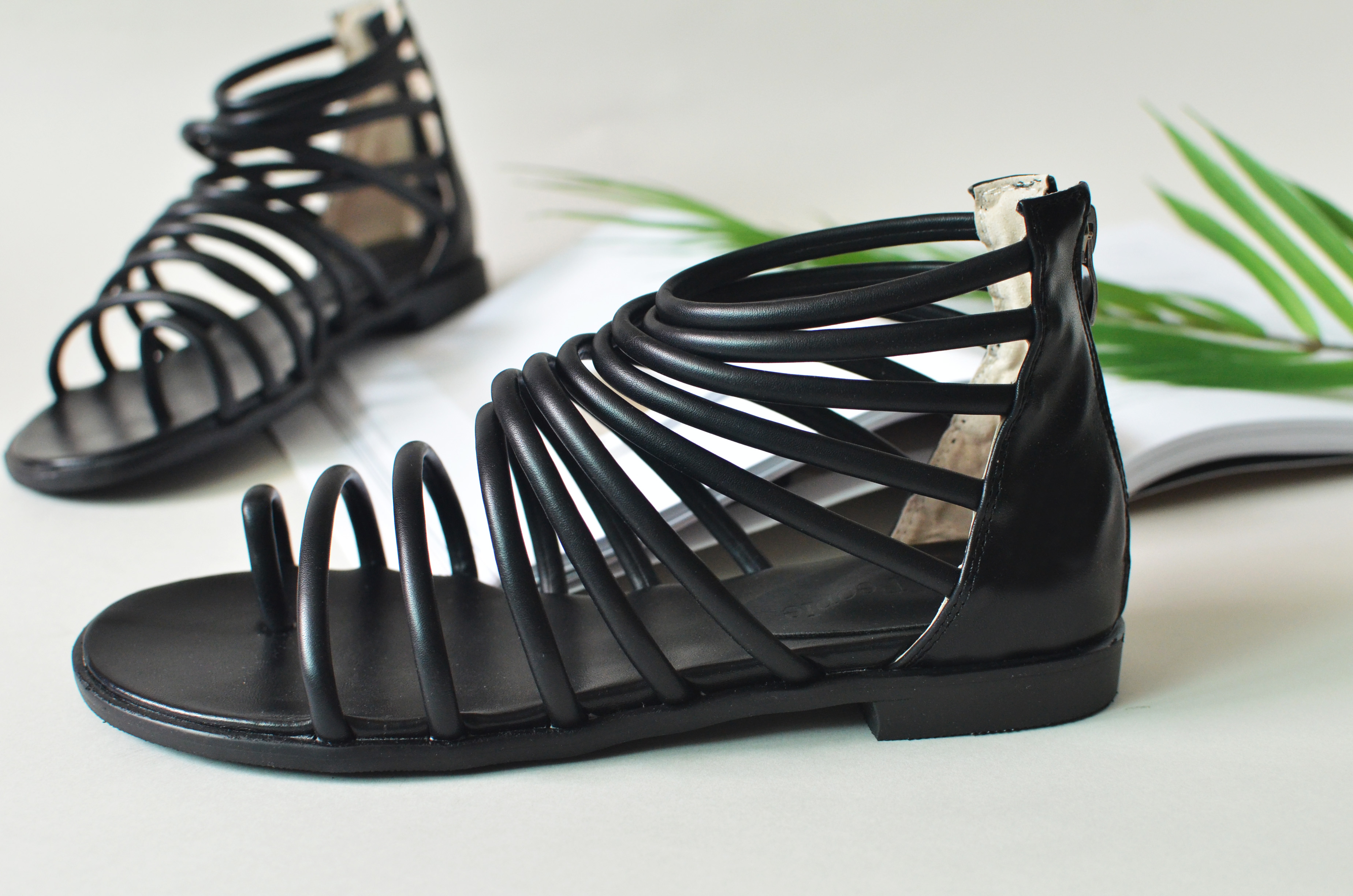 Women Heel Shoes Sandals Sugar Brown Lines Strap S