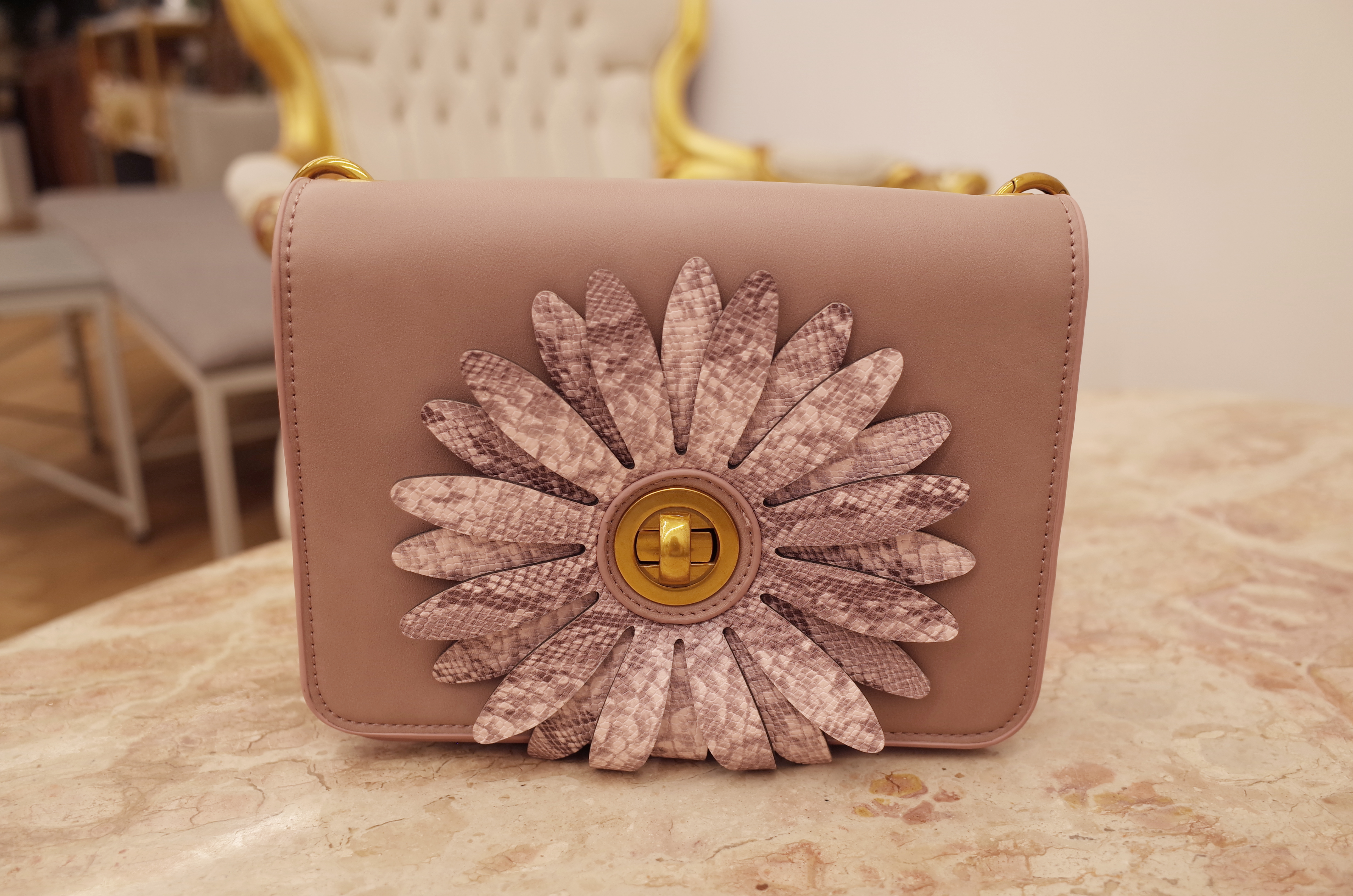 New Square Mini Cross Back Bag 4color Cheerful Viv