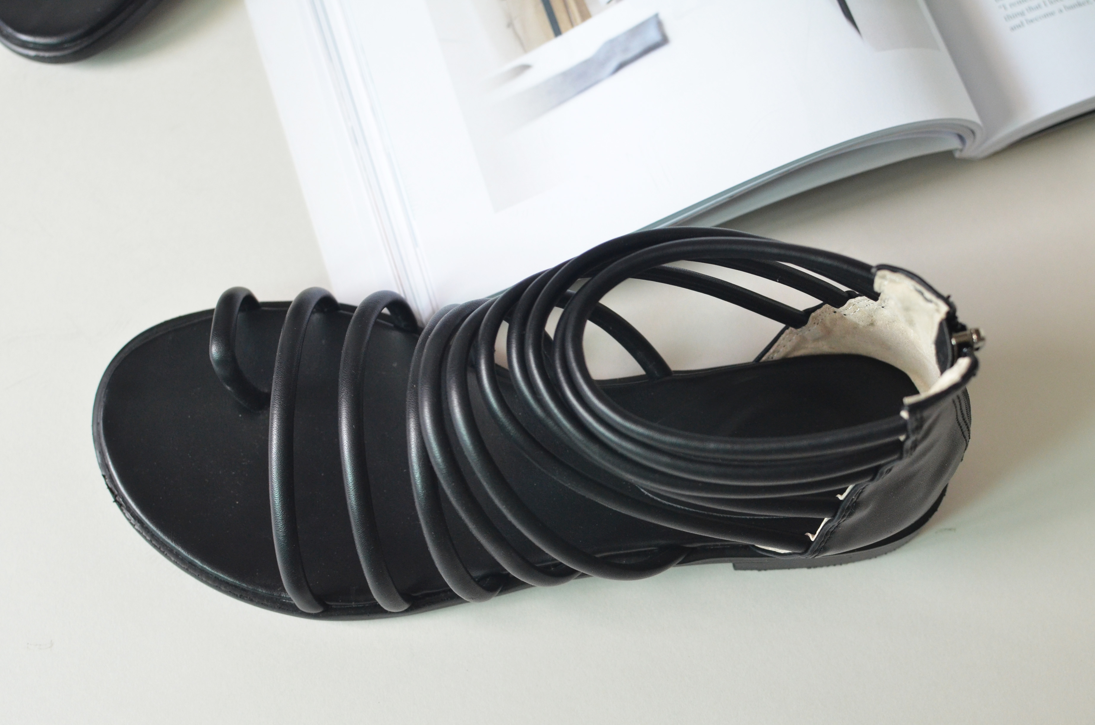 Women Heel Shoes Sandals Sugar Brown Lines Strap S