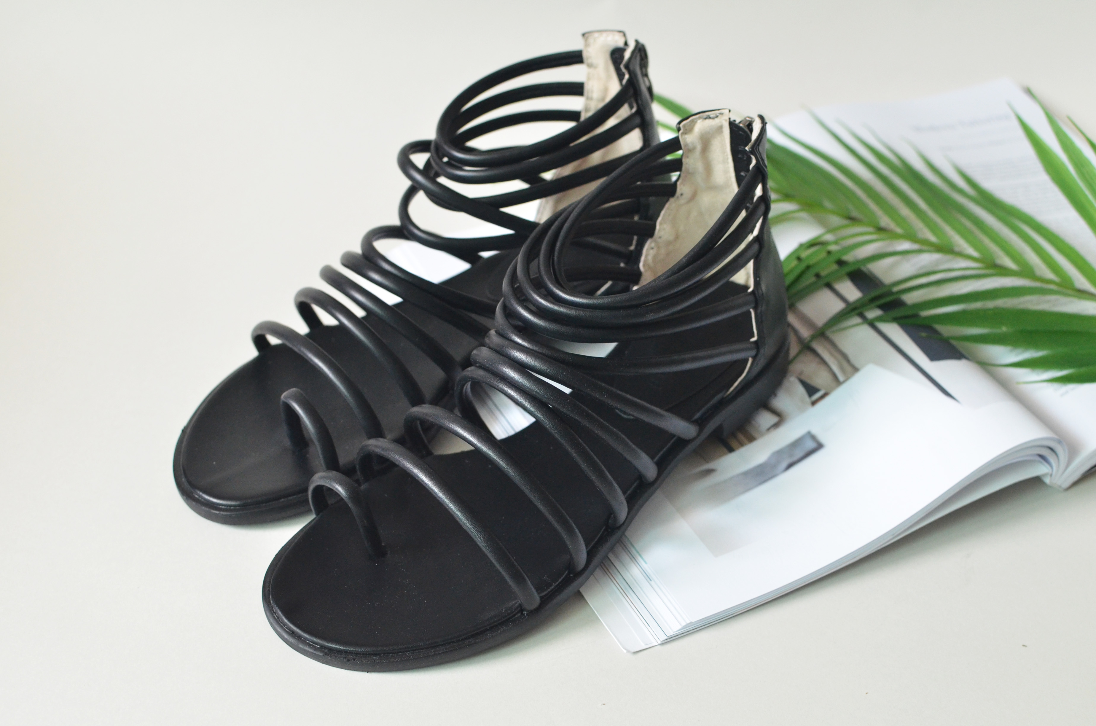 Women Heel Shoes Sandals Sugar Brown Lines Strap S