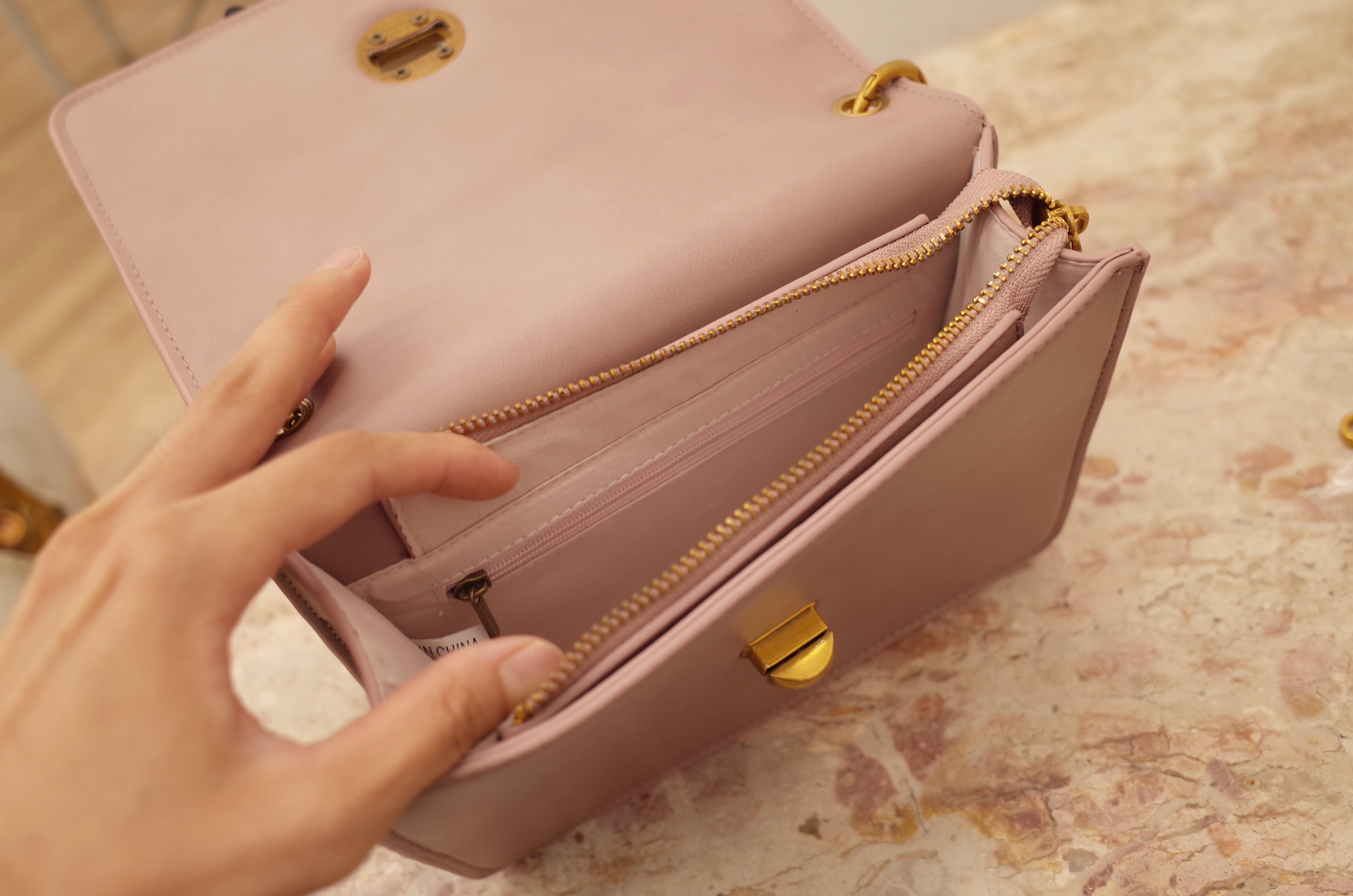 New Square Mini Cross Back Bag 4color Cheerful Viv