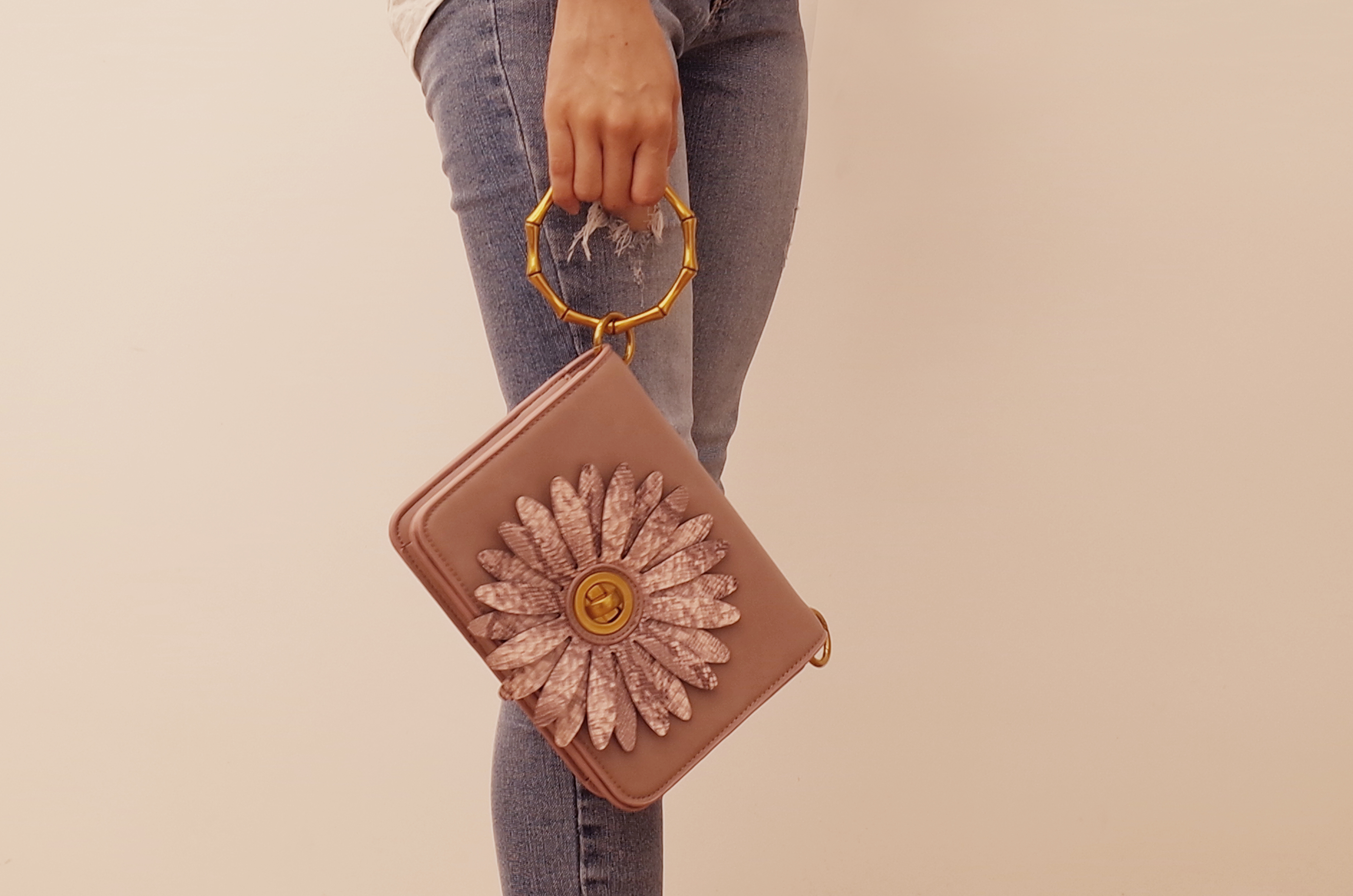 New Square Mini Cross Back Bag 4color Cheerful Viv