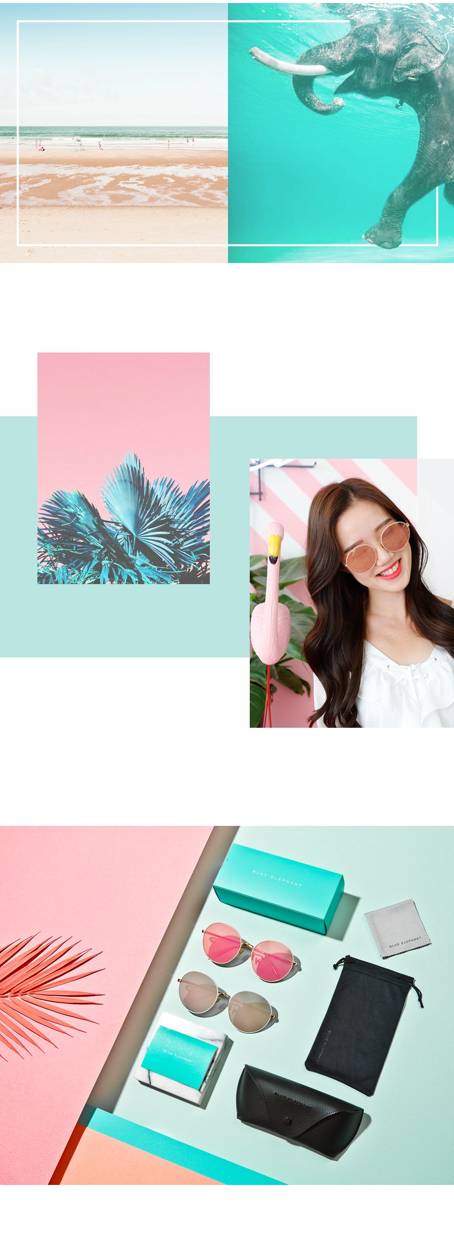 Pink Line Mirror Sunglasses Couple Round Women Gil