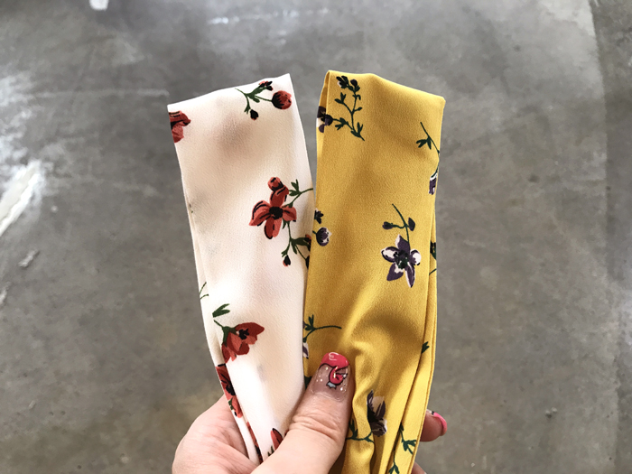 New 42 species Striped wire Bandana Hair band Head