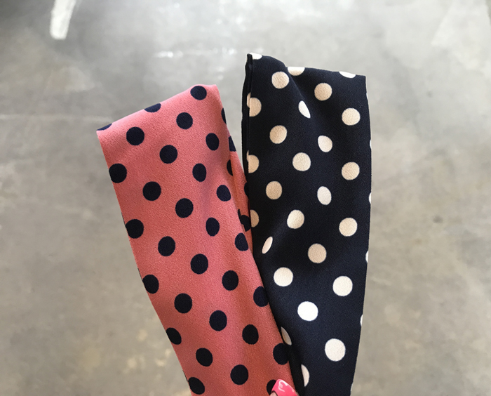 New 42 species Striped wire Bandana Hair band Head