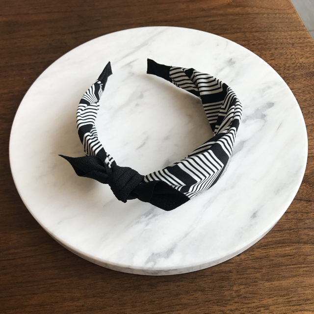 Flower Ribbon Stripe Bandana Hair Band Turban Head