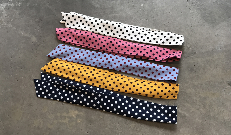 New 42 species Striped wire Bandana Hair band Head