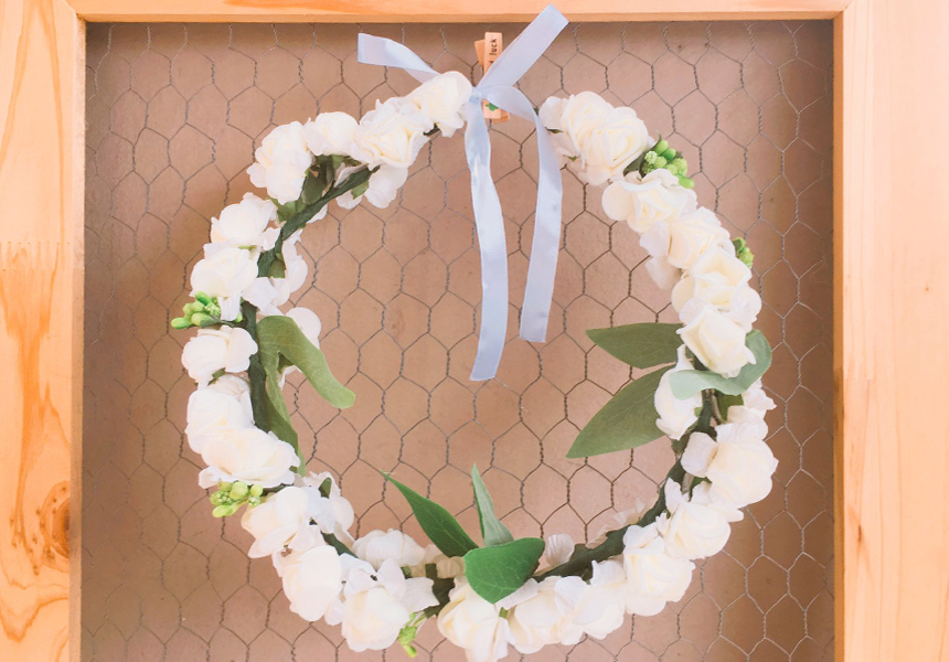 Self-wedding props flower rose headband hair band 