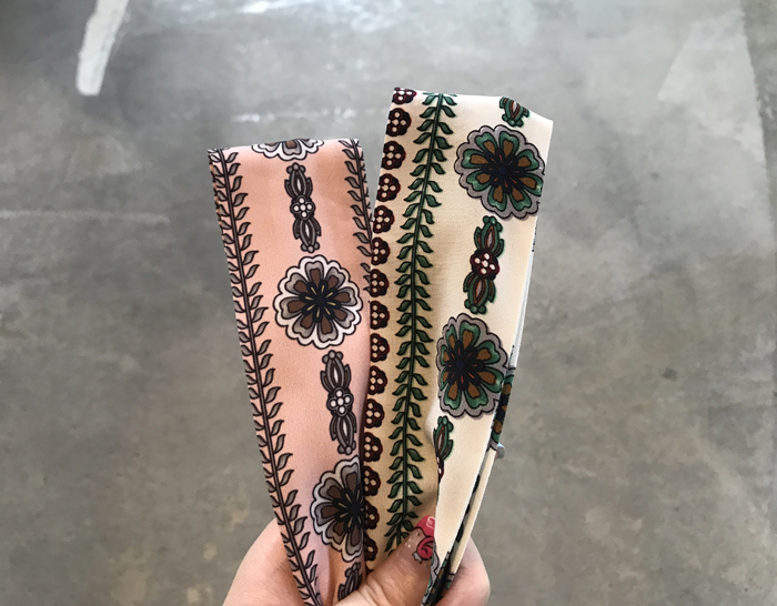 New 42 species Striped wire Bandana Hair band Head