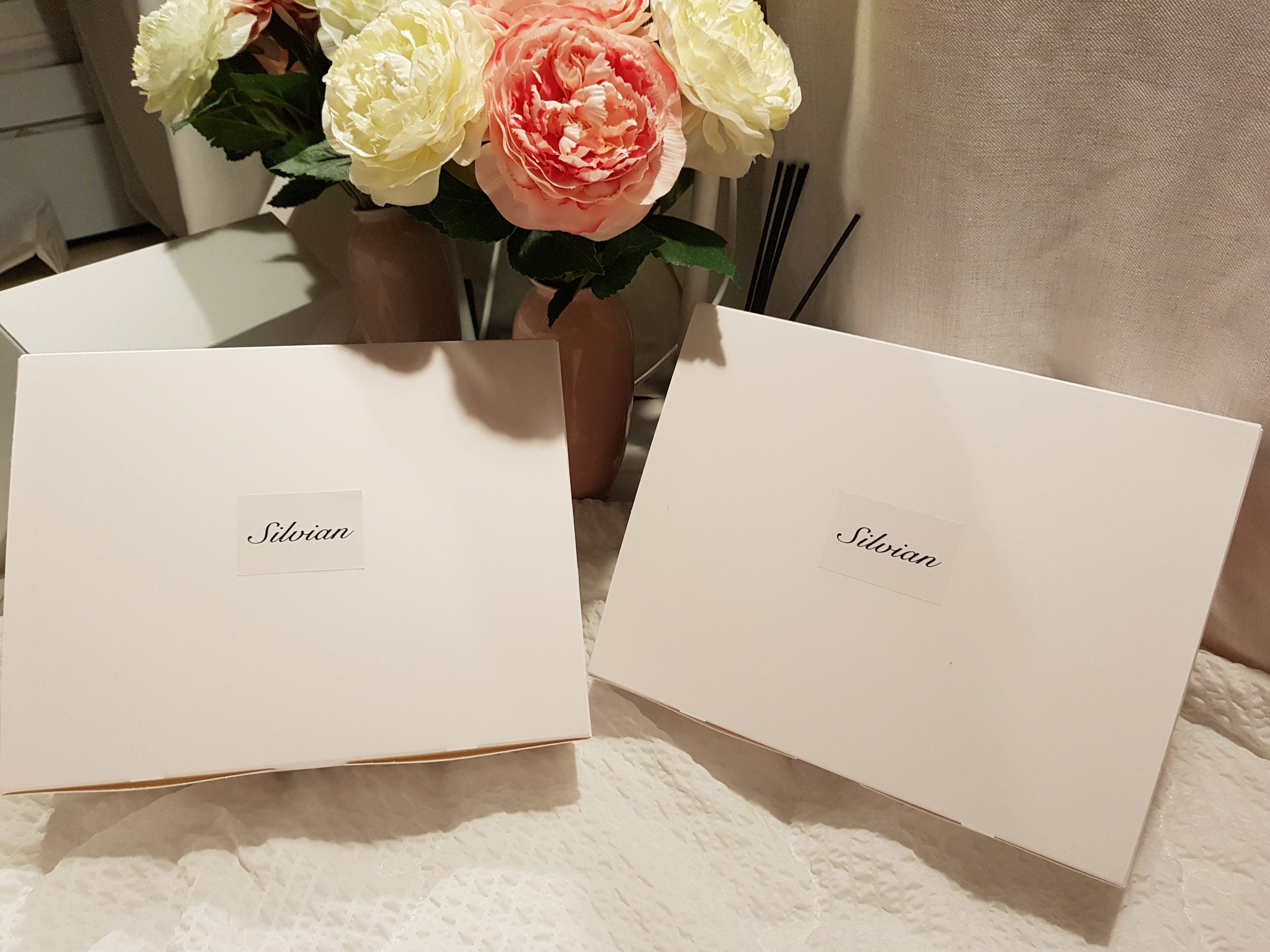 Sylvian flower sexy slip tea panties set Newlyweds