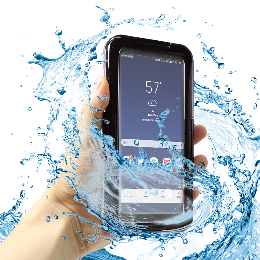 New Galaxy S8 Plus Waterproof Case IPX8 Mobile Pho