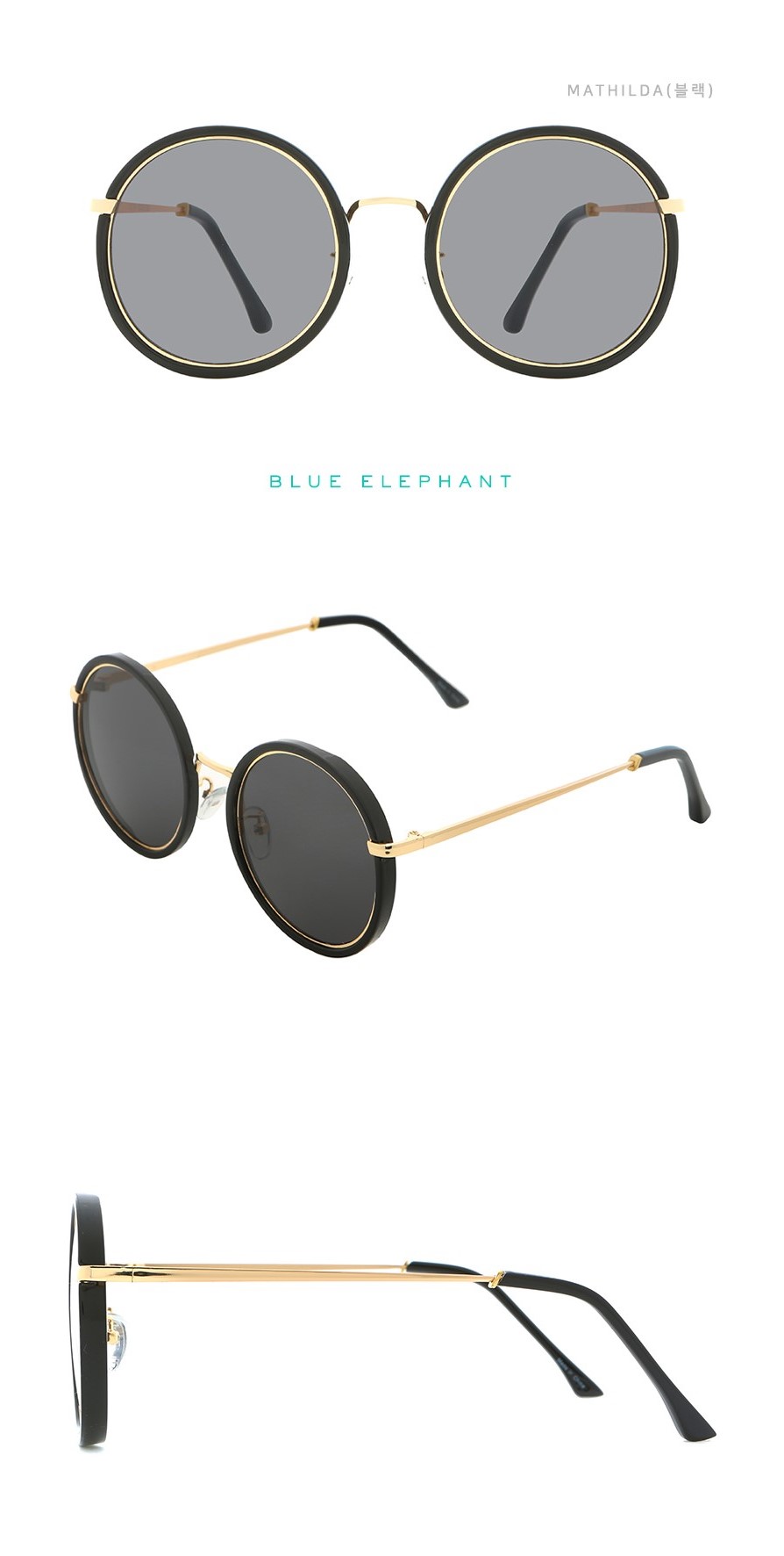 Pink Line Mirror Sunglasses Couple Round Women Gil