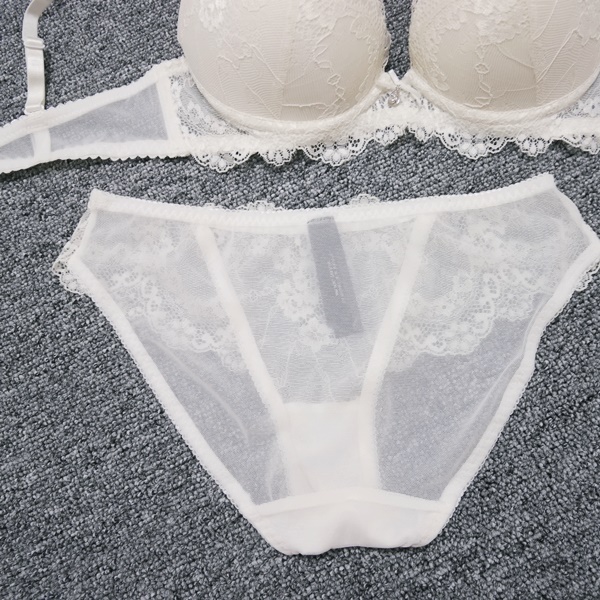 Victorian Secret Wedding Wing Underwear Set White 