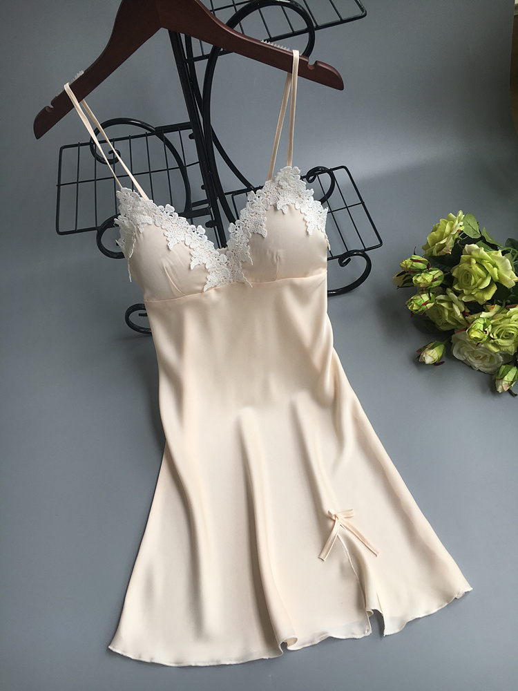 New Silk Slip Dress Pajamas Homewear Pajamas Women