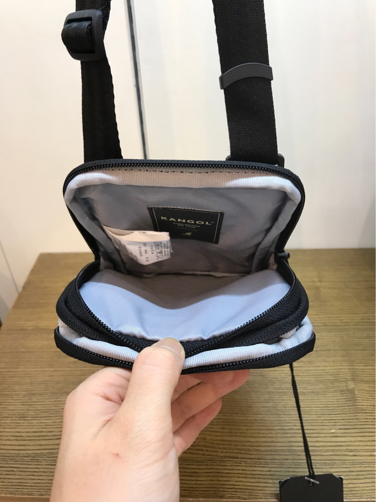 New Kangol keeper cross back mini black CB3054BK