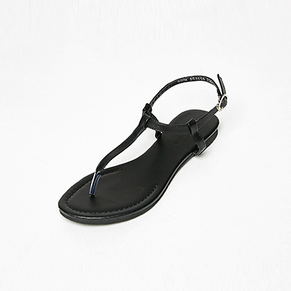 Women Heel Shoes Sandals Buckle Sandals Flat Mule 