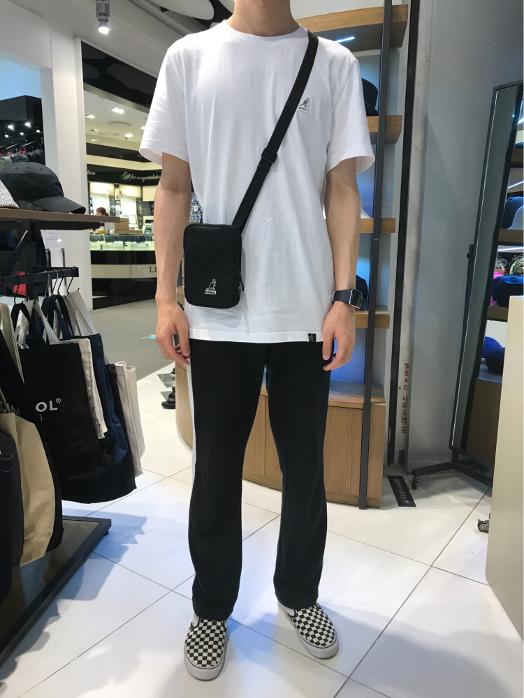 New Kangol keeper cross back mini black CB3054BK