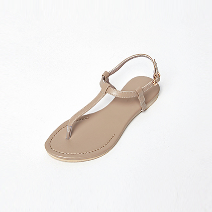 Women Heel Shoes Sandals Buckle Sandals Flat Mule 