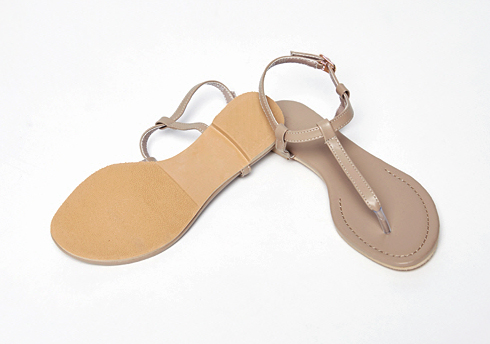 Women Heel Shoes Sandals Buckle Sandals Flat Mule 