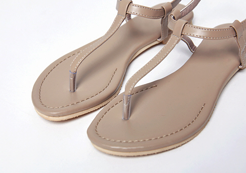 Women Heel Shoes Sandals Buckle Sandals Flat Mule 