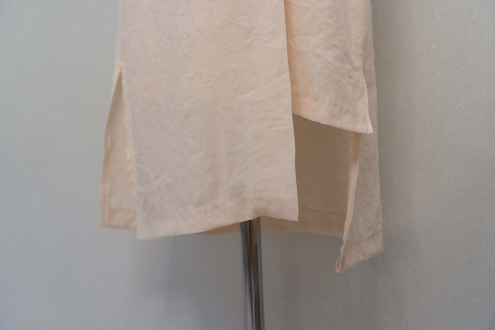 NEW FASHION LADY GIRL DRESS Yellow Linen Wrap Dres