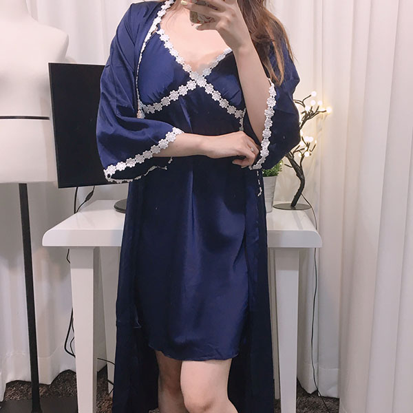 New silk lace slip-lobe Home-made sense of wedding