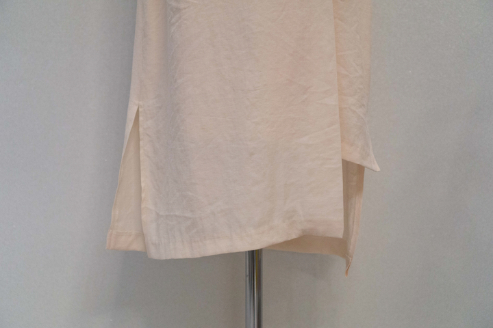 NEW FASHION LADY GIRL DRESS Yellow Linen Wrap Dres