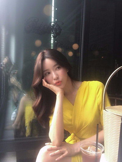 NEW FASHION LADY GIRL DRESS Yellow Linen Wrap Dres