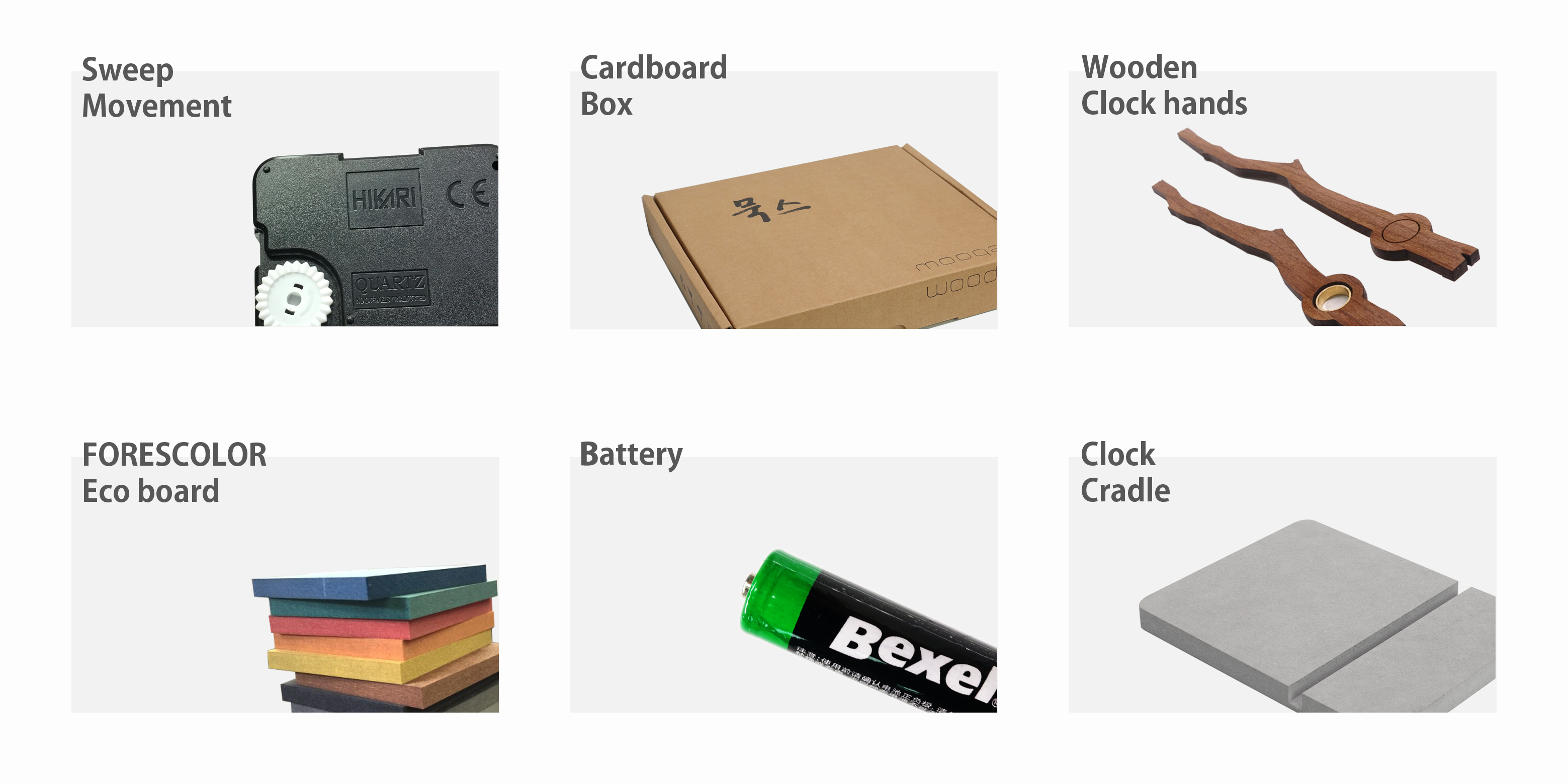 Solid 23CM wall clock Mum's wall hanging design