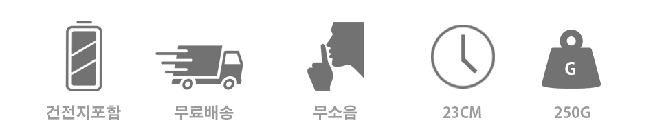 Solid 23CM wall clock Mum's wall hanging design