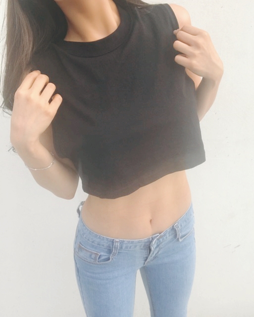 CLUB LOOK MUJI ROOFET Crop Top Nash T-Shirt 4color
