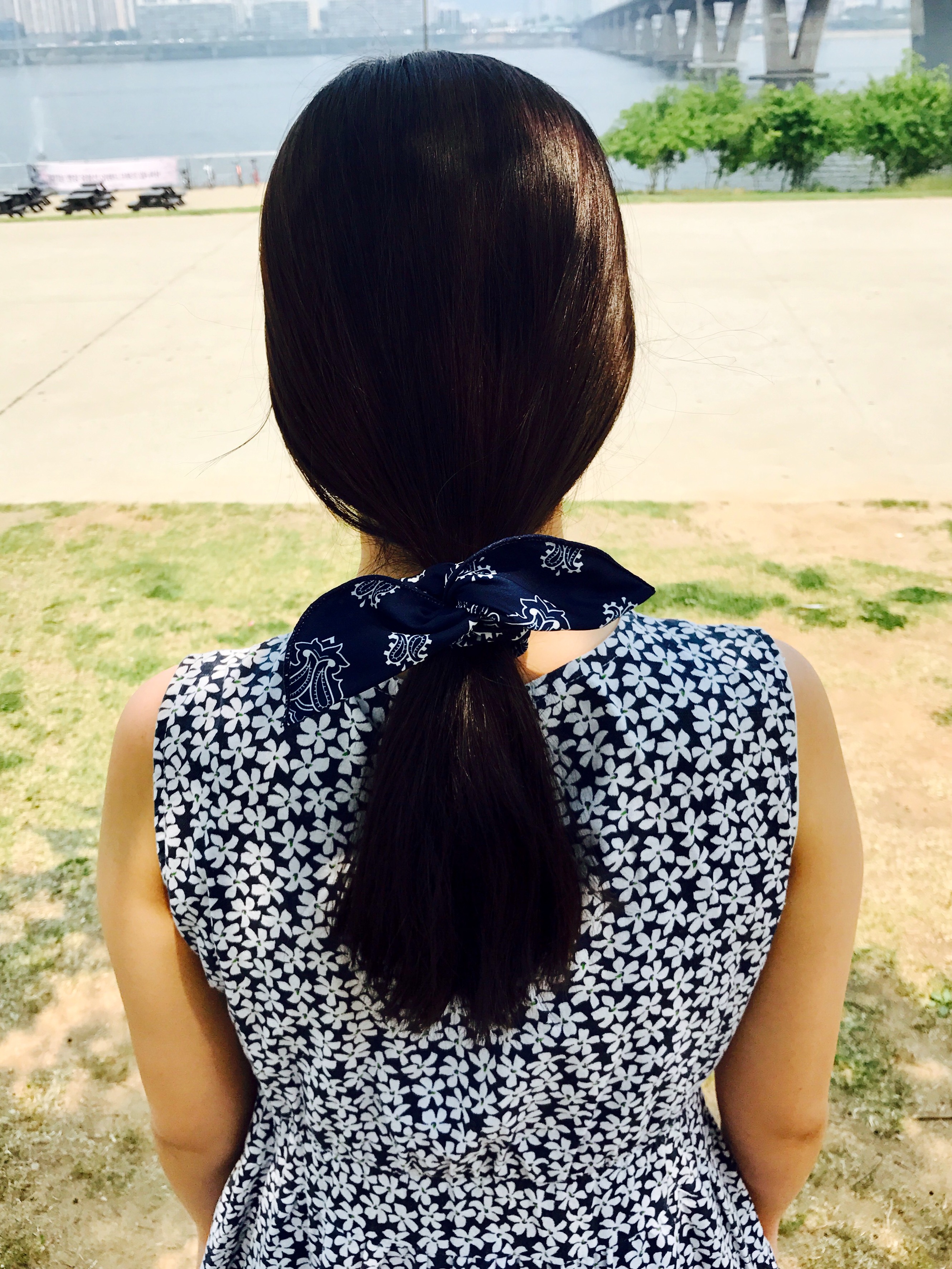 Hair Accessories Paisley Bandana Wire Hair Band He