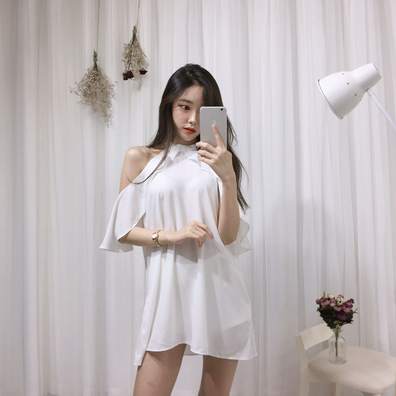 NEW FASHION LADY GIRL DRESS Sexy Off Shoulder Ruff