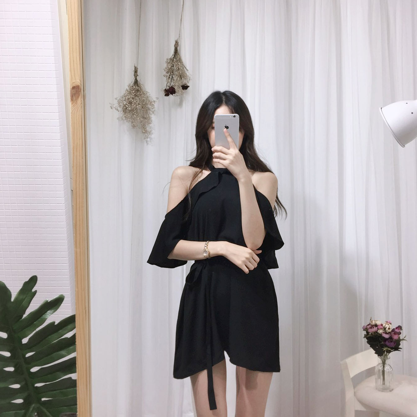 NEW FASHION LADY GIRL DRESS Sexy Off Shoulder Ruff