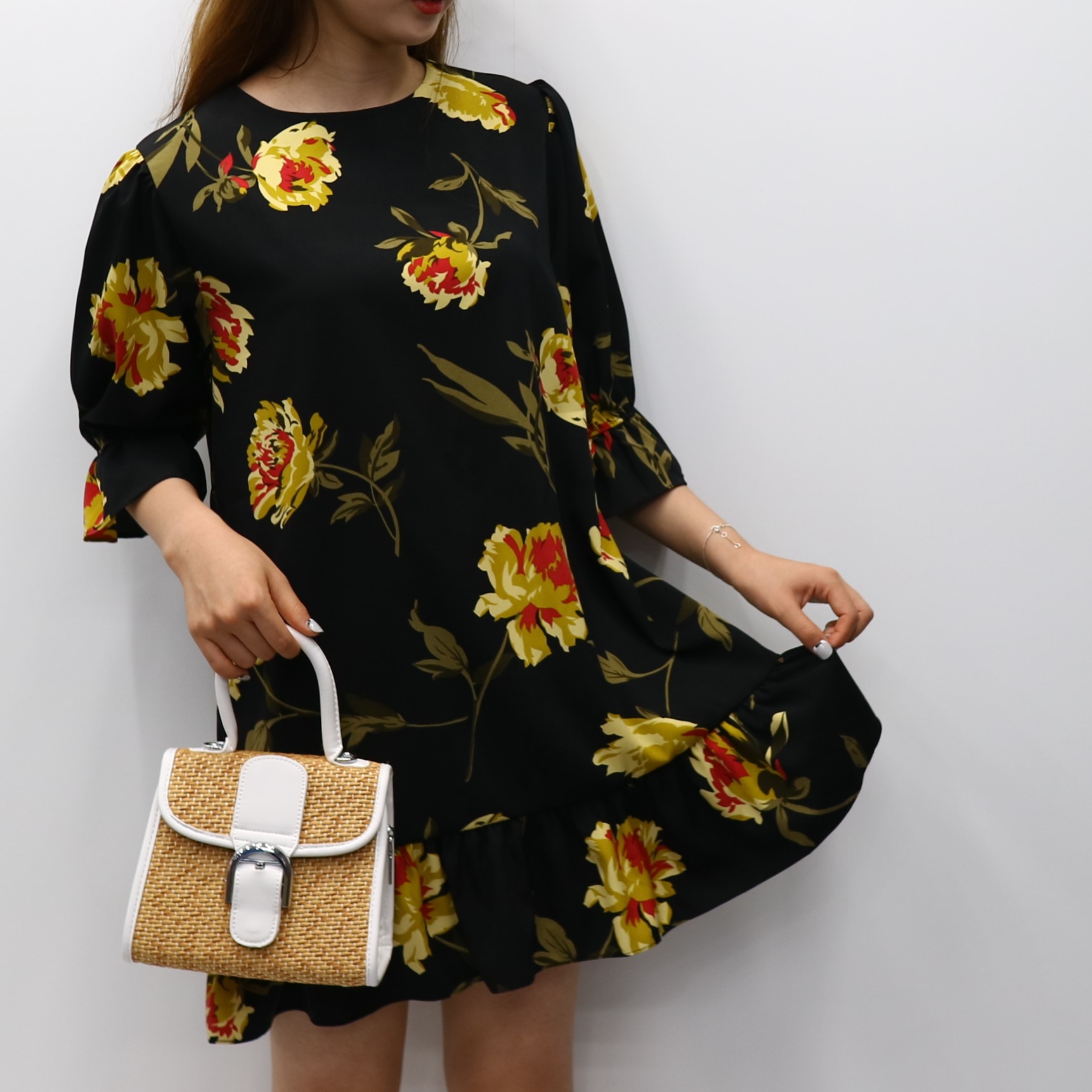 NEW FASHION LADY GIRL DRESS Daily Summer Flower Dr